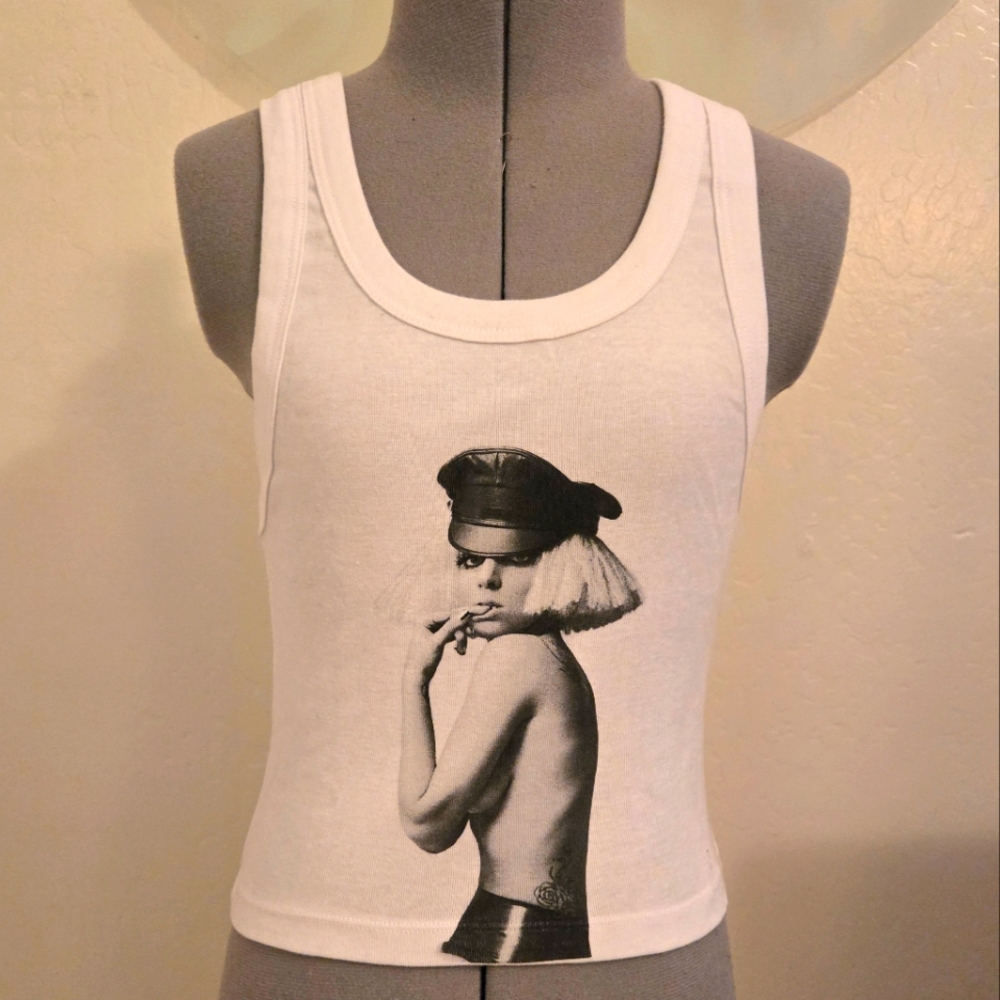 Lady Gaga The Fame Monster Photo Tank Top